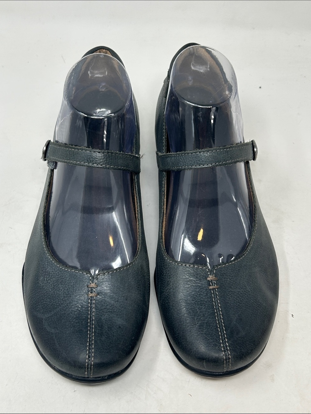 Taos Ta Dah Navy Mary Jane Flat Size 9